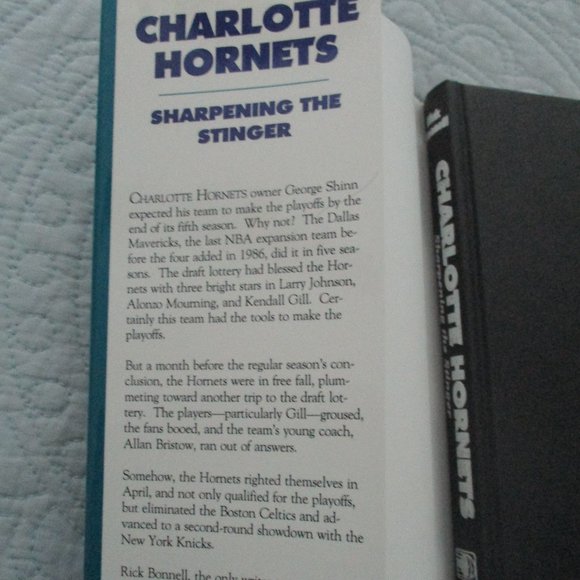 NBA Charlotte Hornets Collectible Book - hardback - Picture 2 of 4